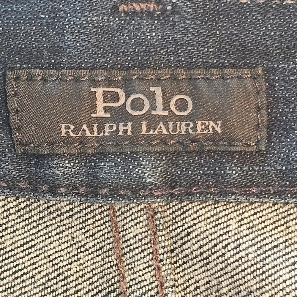Polo Ralph Lauren Hampton Relaxed Straight Jeans Dark Wash 40x30 Mens Denim